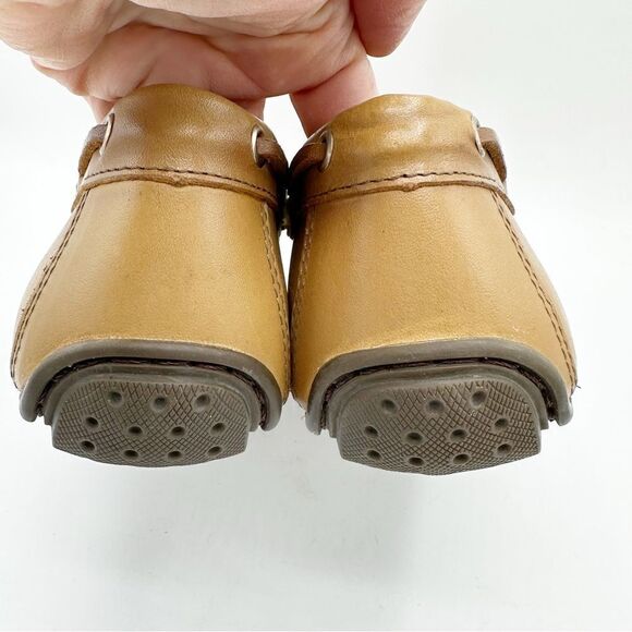 MJNY Marc Joseph Tan Plain Slip-On Driving Moccasin Sz 10 - Picture 4 of 14